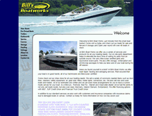 Tablet Screenshot of billsboatworks.com